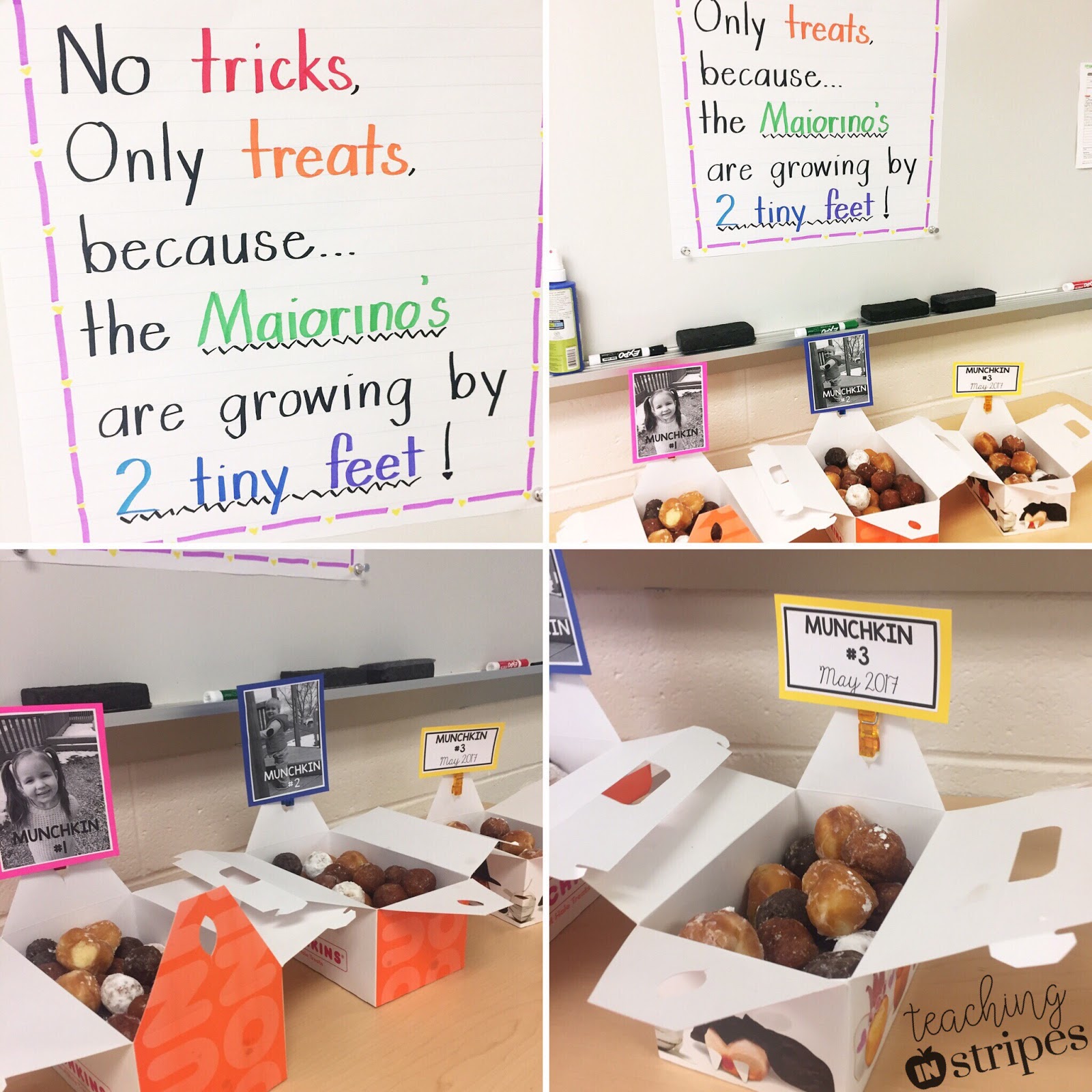 Birth announcement to deals coworkers